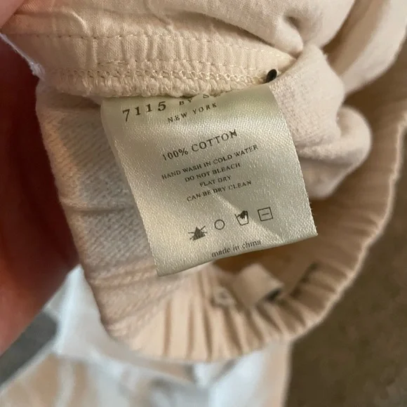 7115 by Skezi Cotton Cream Barrel Pant - Picture 3 of 5